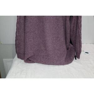 Terra & Sky Women's Plus Cable Knit Duster Cardigan
